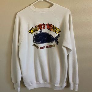 White crewneck